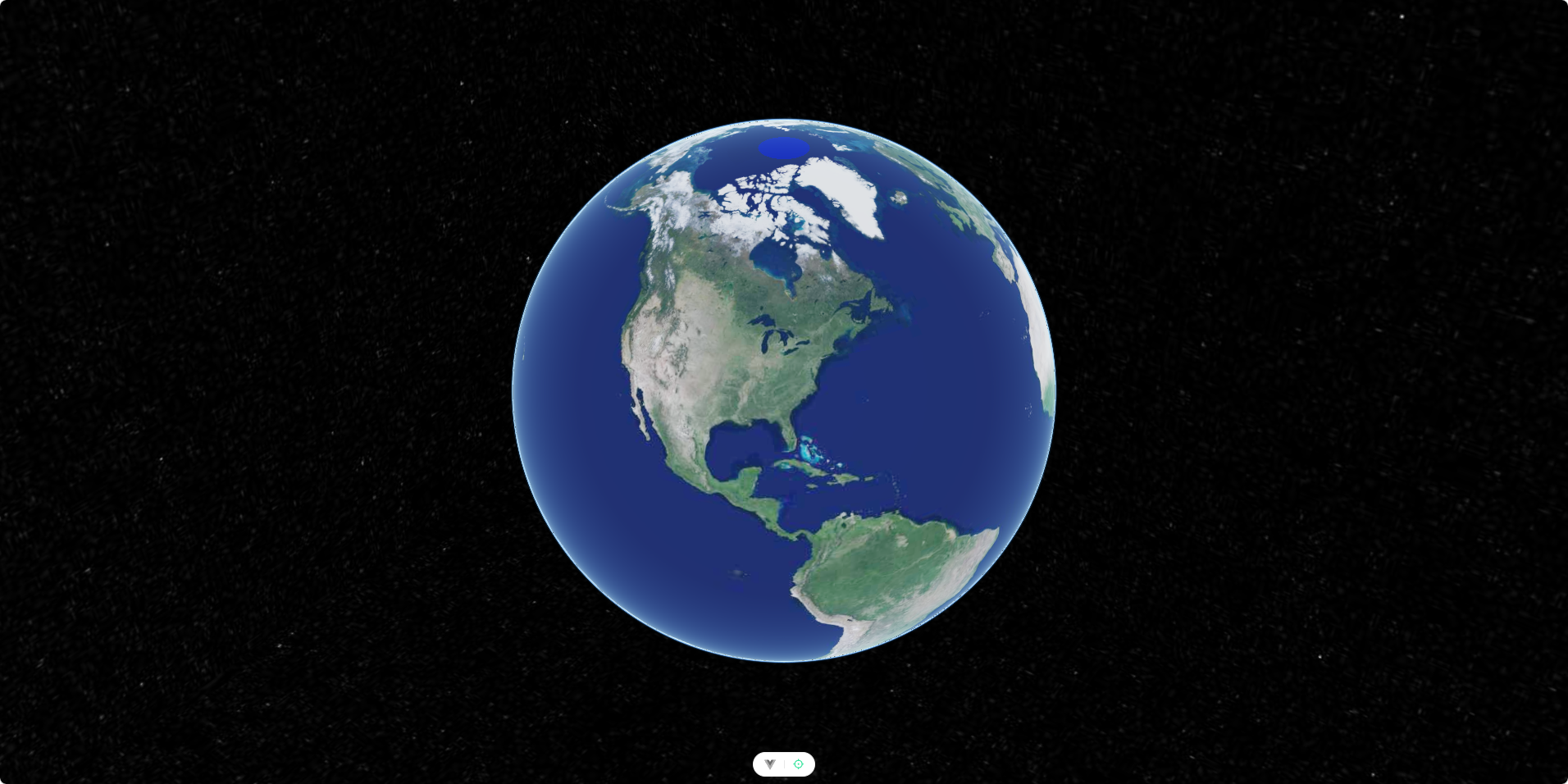 包含地球的Cesium地球